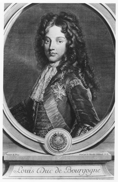 Louis, Duke of Burgundy by Gérard Edelinck
